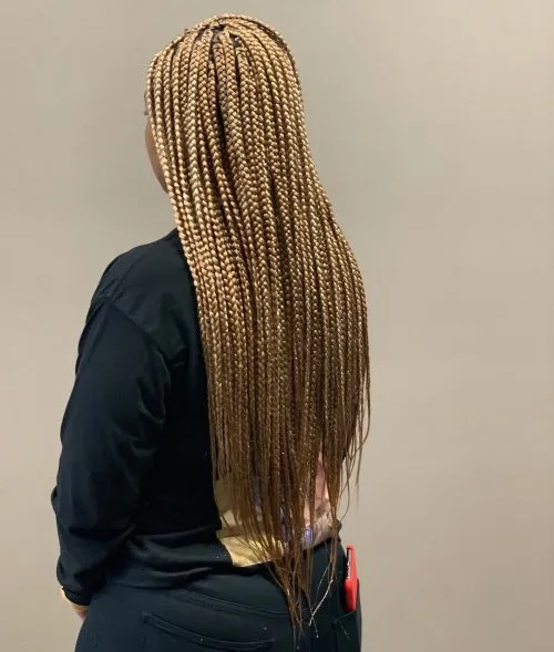 Tresses grosses et blondes' title=