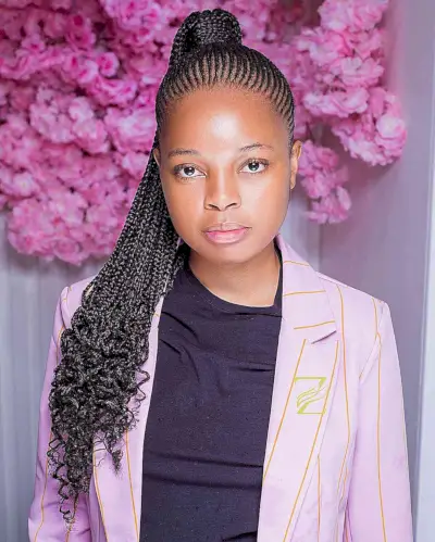 High Ponytail Cornrow Hairstyles