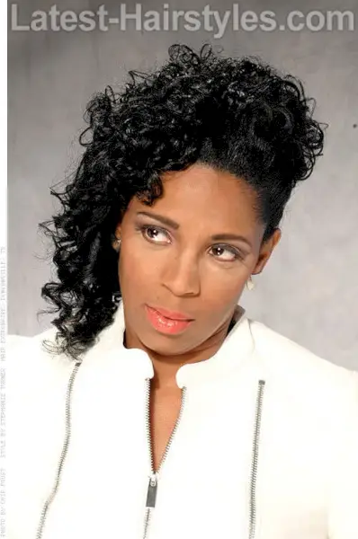 Tosseled Sidesweep Shoulder Length Hair Styles 1