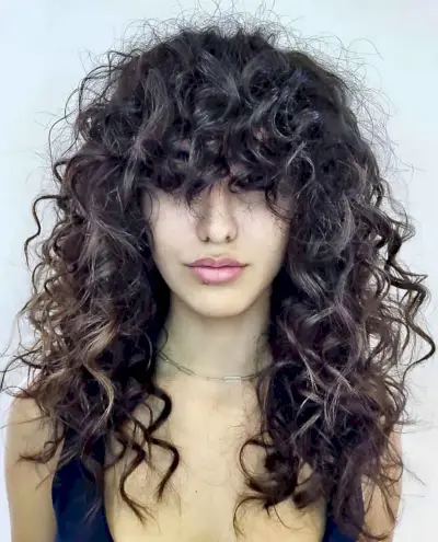 medium length big ringlets for black hair