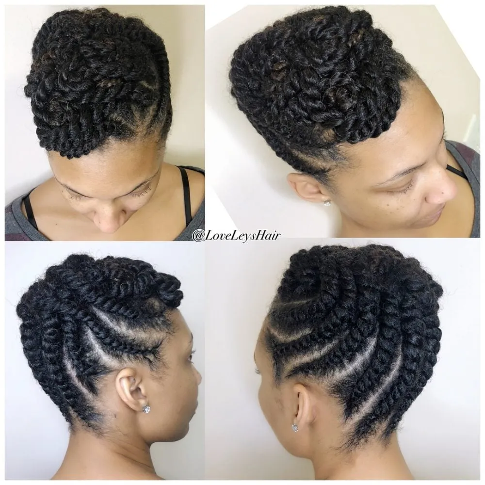 Coafura naturalista updo' title=