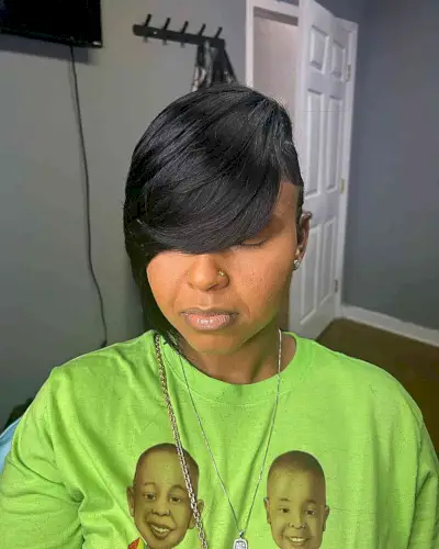 Short Disconnected Cut with Full Side Fringe