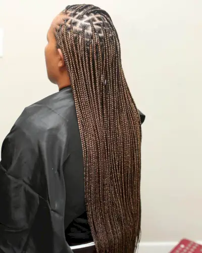 Protective Box Braids