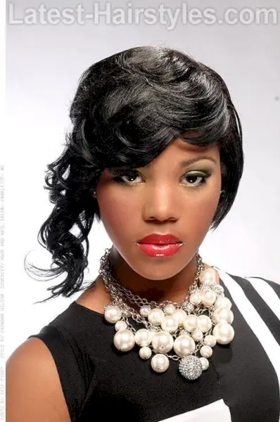 Sleek Side Cut Weave Hairstyles
