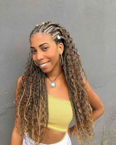 30 coiffures de tresses sans nouée la plus chaude Les femmes de couleur sont en 2024