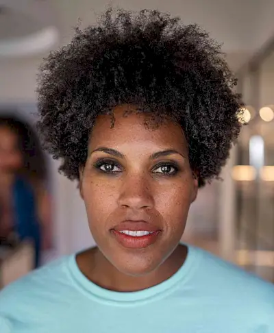 Short Textured Kinks for Natural Hair