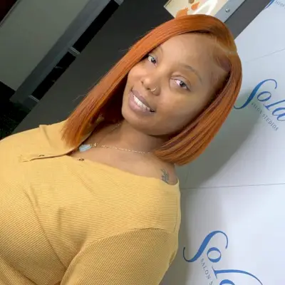 asymmetrical sew in bob