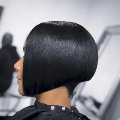 Short Black Bob