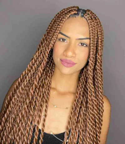 Box-Braided Jumbo Twists