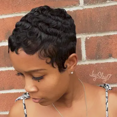 Short Pixie Cut for Black Girls