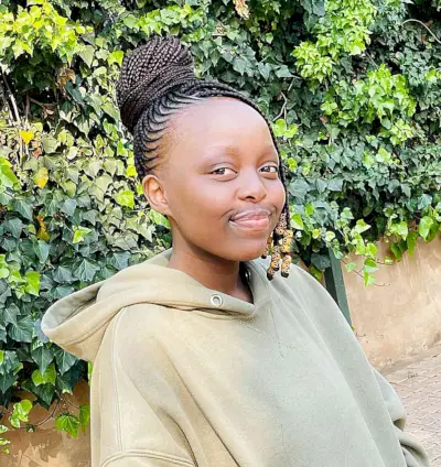 Feed-In Braided Bun Upstyle with Beads