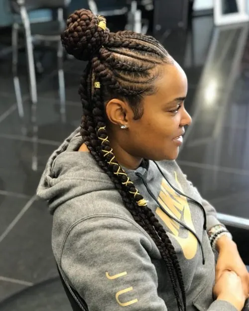 Bun Updo unic' title=