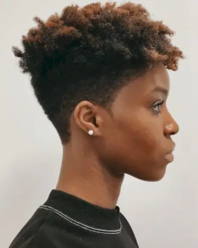 Tapered Undercut for Black Women