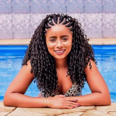 Gorgeous cornrows and crochet braids