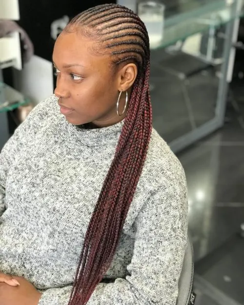 41 hotteste cornrows og hodebunnsfletter for å vise braideren din' title=