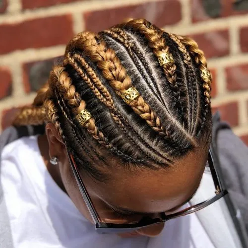 41 hotteste cornrows og hodebunnsfletter for å vise braideren din' title=