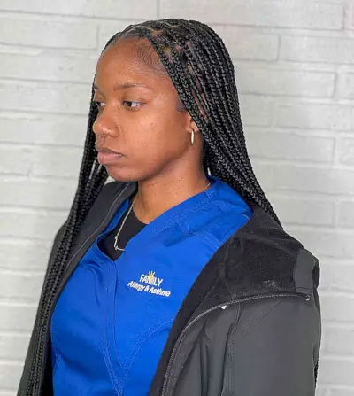 No-Knots Mini Plaits with Longer Length