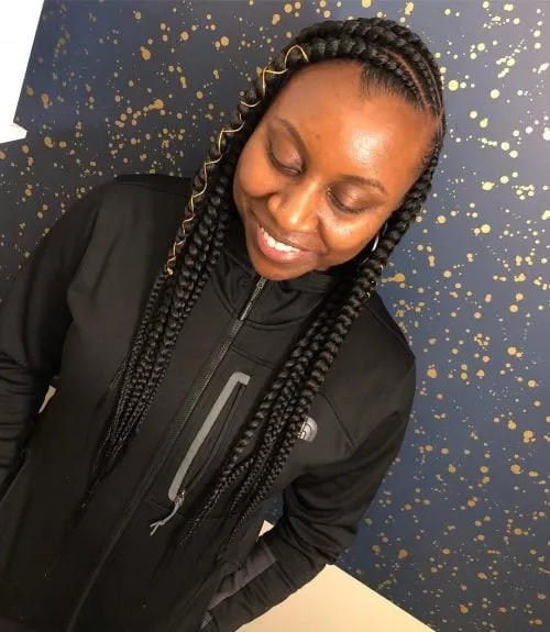 Lindas tranças grossas' title=