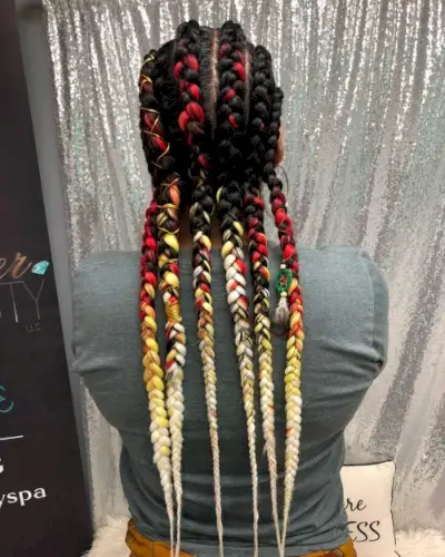 Six strand braids