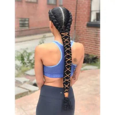 Two strand braids