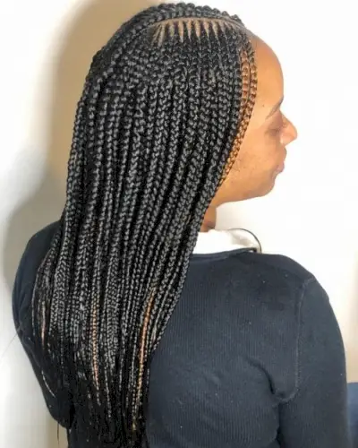 Small Feed In Braids