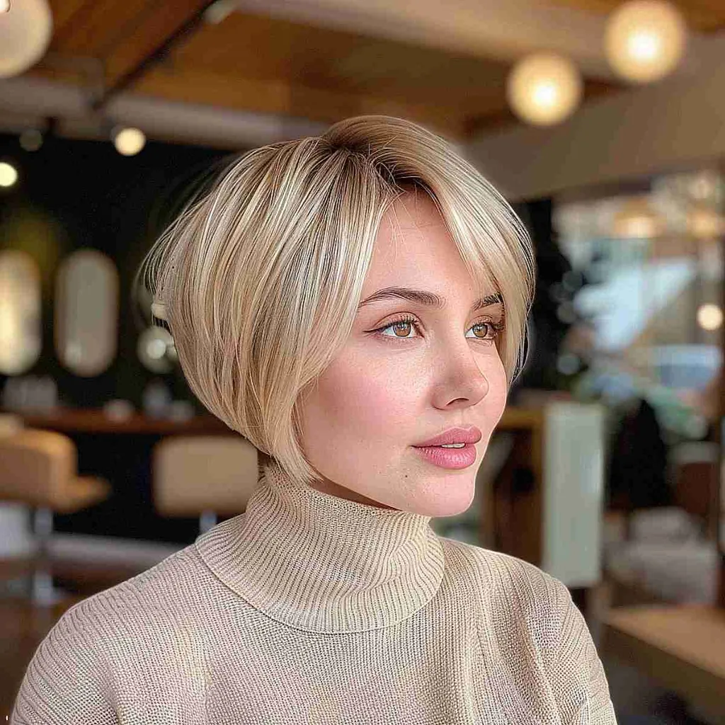 blond pixie bob frisyr' title=