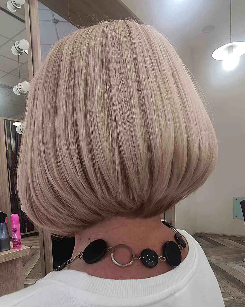 Kort rak Barbie Blond Bob' title=