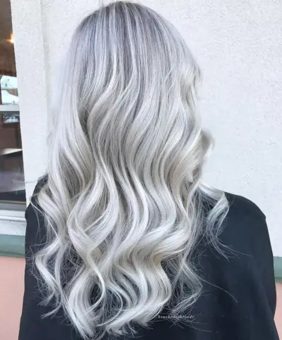 Platinum Silvery Blonde