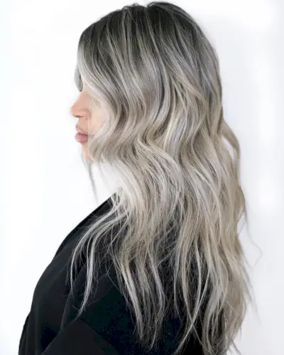 Silvery Smoke Blonde