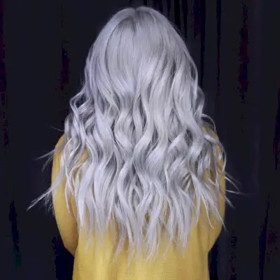 Beautiful Ash White Blonde Shade
