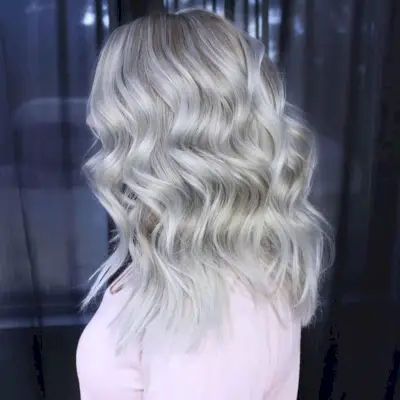 Flattering Metallic White