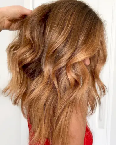 Delicious Dark Strawberry Blonde Locks