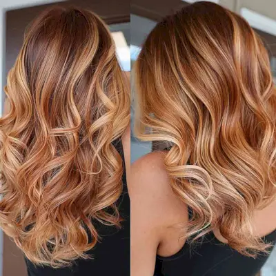 Sweet Strawberry Reddish Blonde Hair