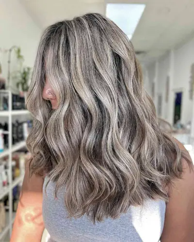 Healthy Ash Blonde Long Hair
