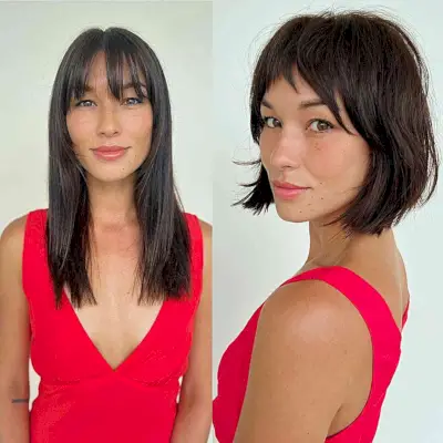 Sexy Neck-Length Bob Makeover for Fine Hair