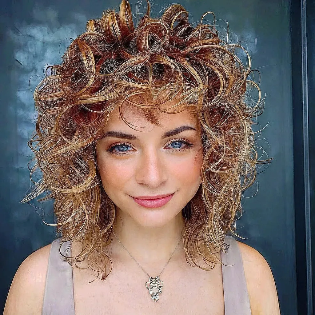 21 התספורות הטרנדיות ביותר עם שיער מתולתל, שאגי לנשים מתולתלות