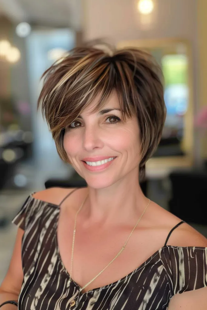 Shaggy pixiebob voor fijn haar' title=