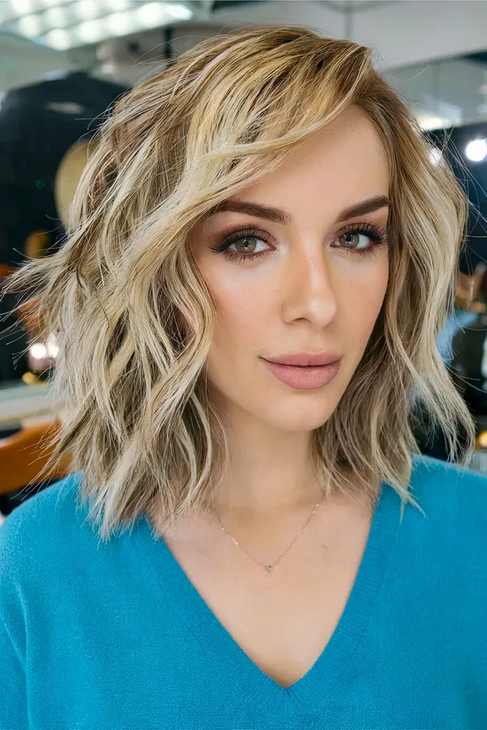 Teksturēts un neass, netīrs, garš bobs' title=