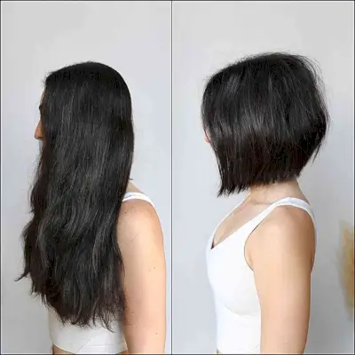 Fresh Short Bob Cut Makeover for Thick Hair