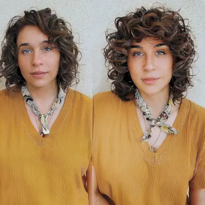 Shaggy Bob for Naturally Curly Hair