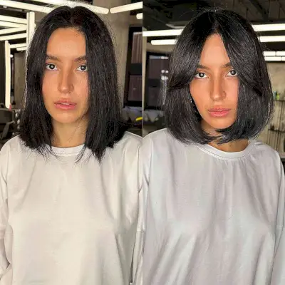 29 mejores formas de asociar una bob larga con flecos de cortina