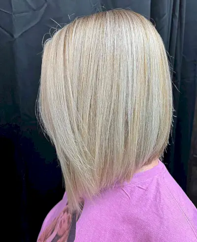 Slightly Angled Lob Cut