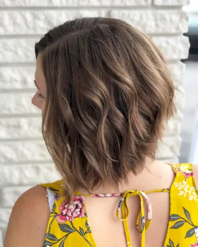 Razor Angled Bob Haircut
