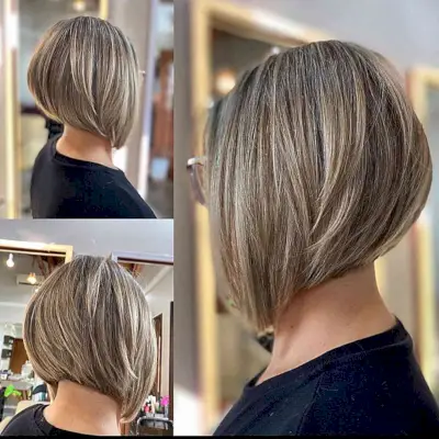 Short-Length Classic Bob with Stacked Layers