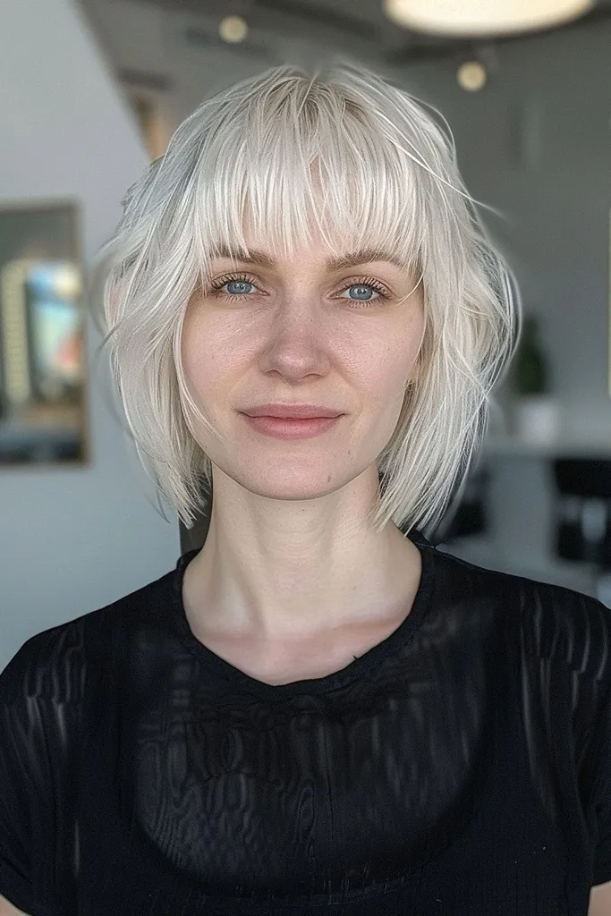 Švelnus bobas su ilgais kirpčiukais' title=