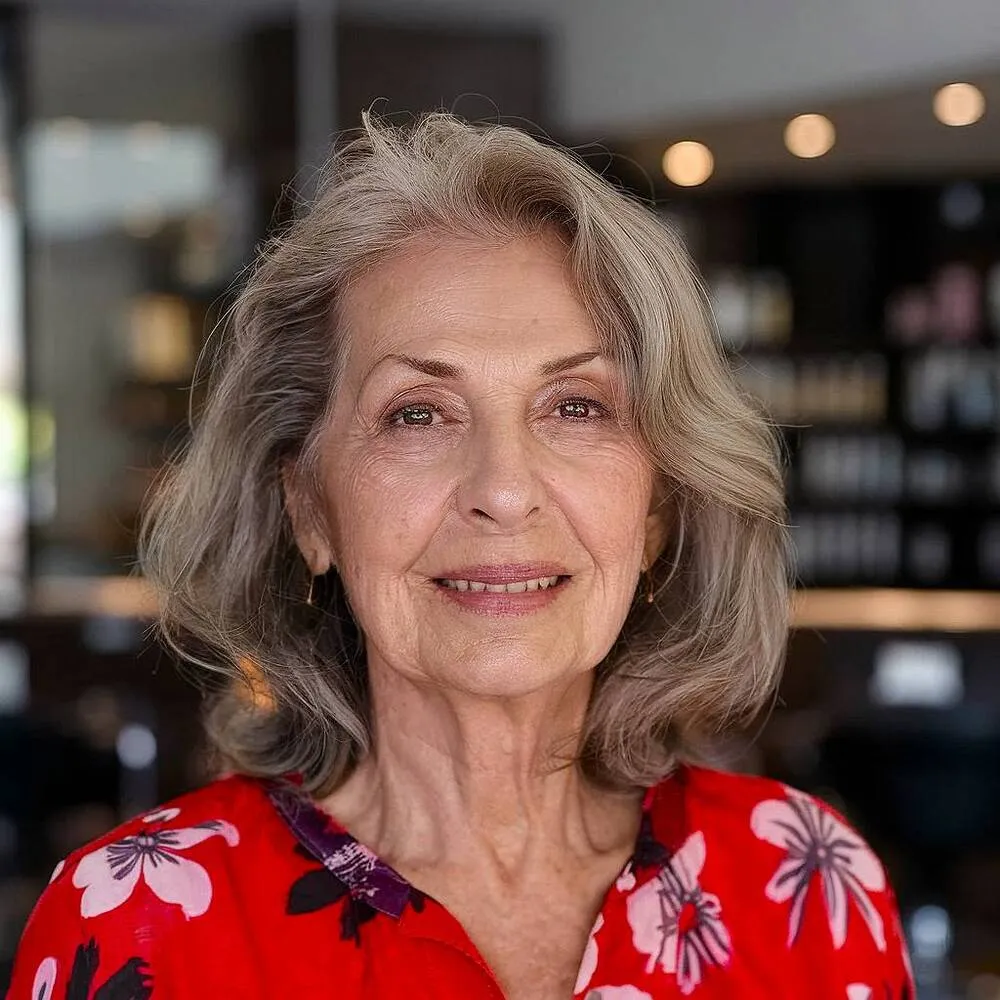 Eleganten dolg bob s zoženimi stranicami dodaja strukturo in definicijo za uglajen videz' title=