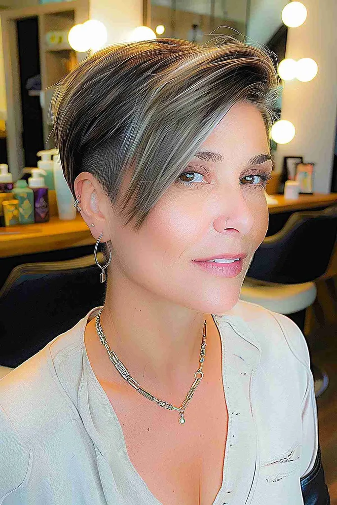 Ilgai iškirpta Pixie Bob storiems plaukams' title=