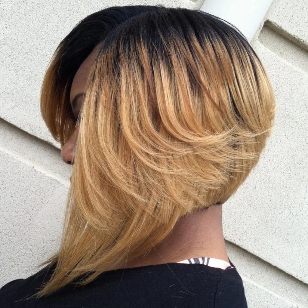 O tecido curto Bob' title=