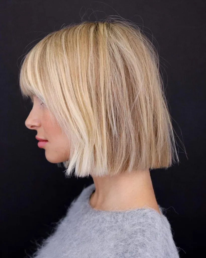 Corte curto e sem corte para loiras' title=