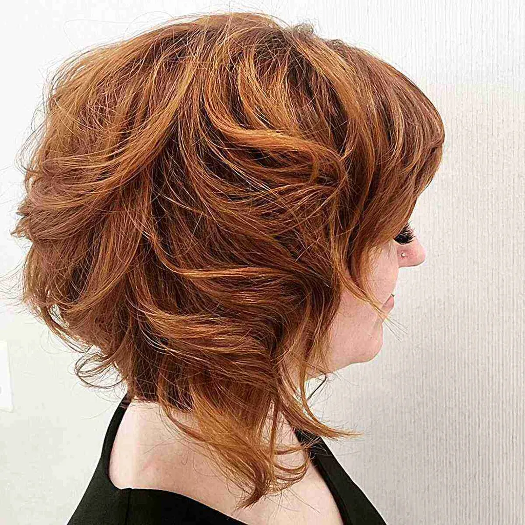 Bob invertido texturizado para cabelos grossos' title=